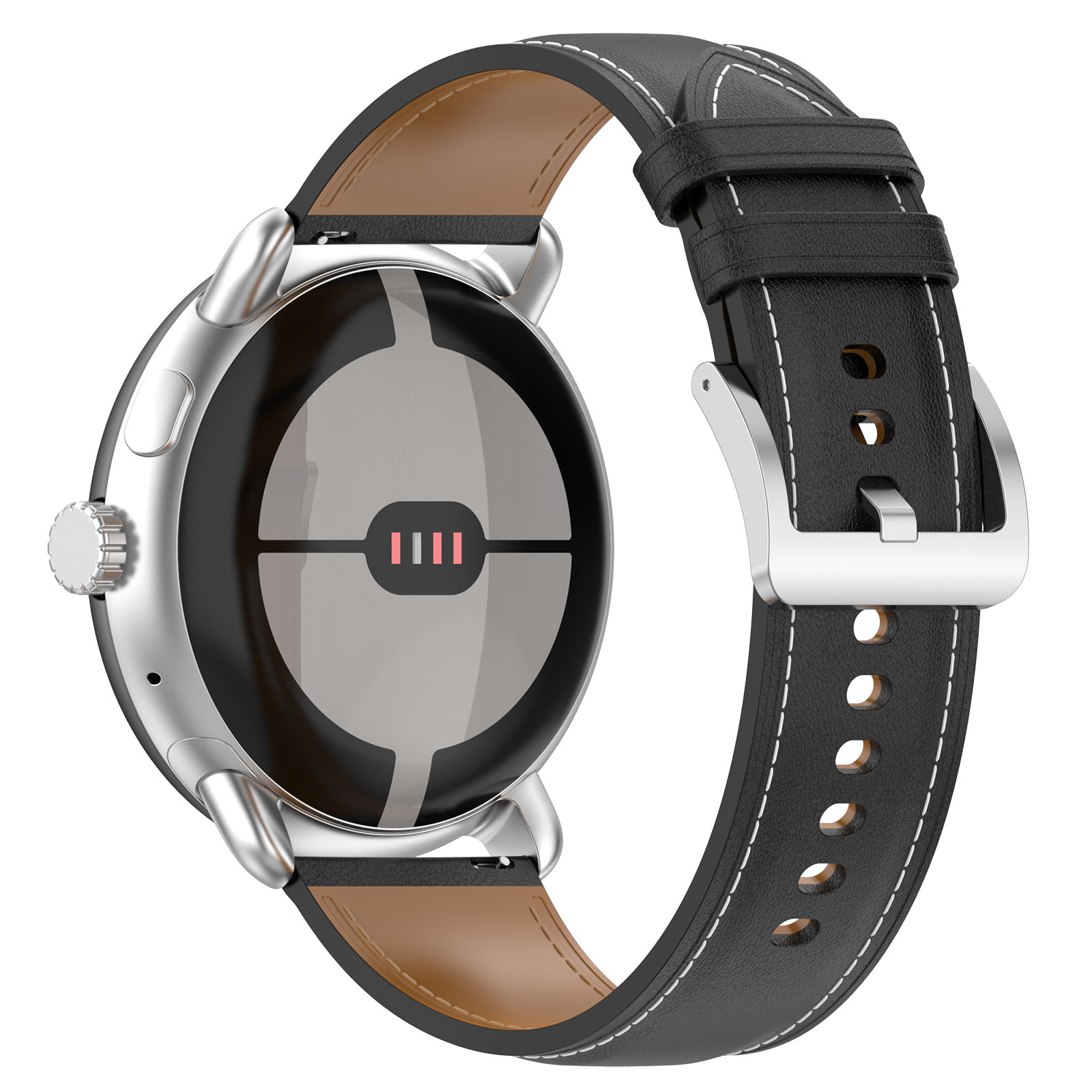 Google Pixel Watch Leather Strap - Black