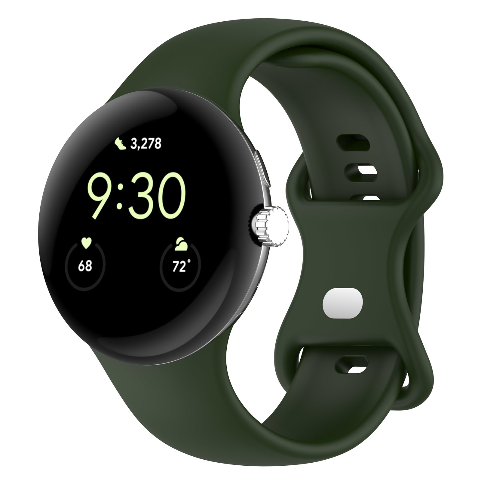 Google Pixel Watch Sport Strap - Army Green