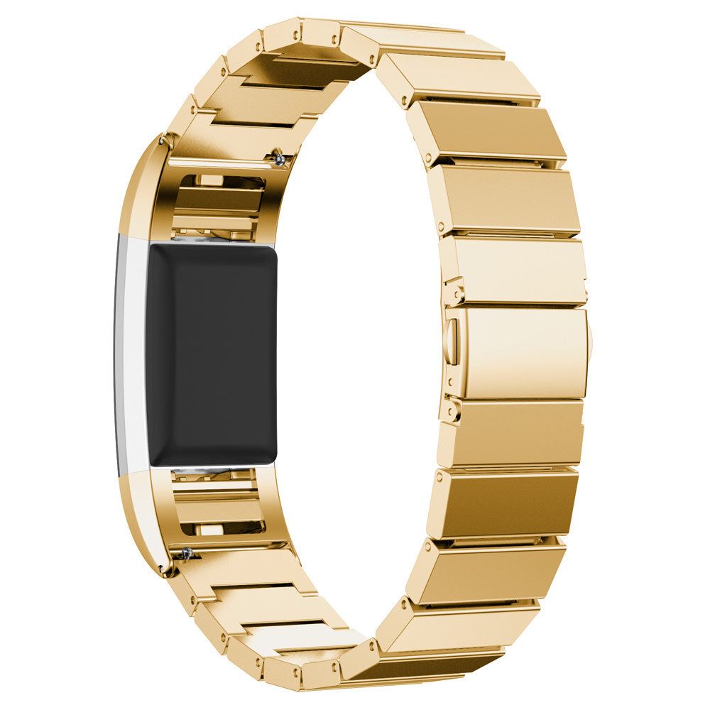 Fitbit Charge 2 Steel Link Strap - Gold