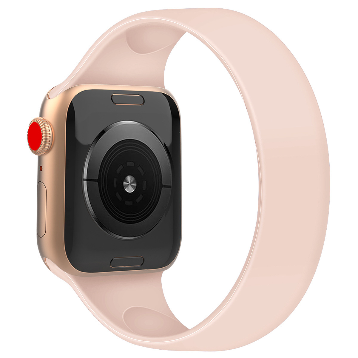 Apple Watch Sport Solo Strap - Pink Sand