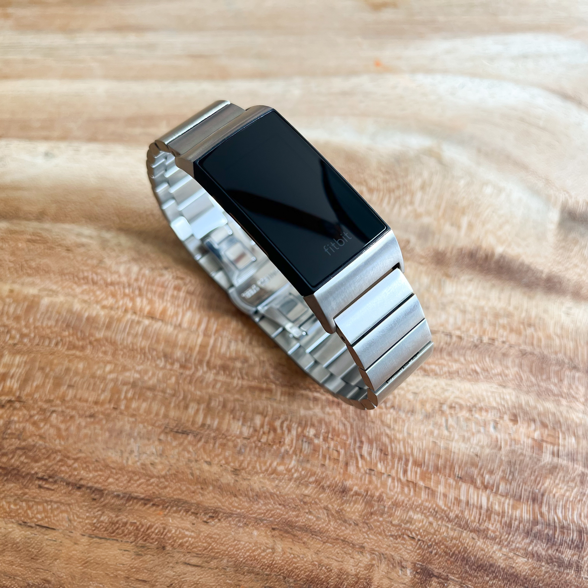 Fitbit Charge 3 &Amp; 4 Steel Link Strap - Silver Fitbit Charge 3 &Amp; 4 Steel Link Strap - Silver