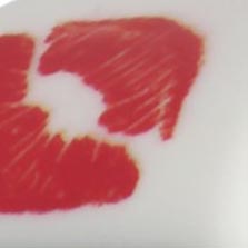 Kusjes wit - Pattern