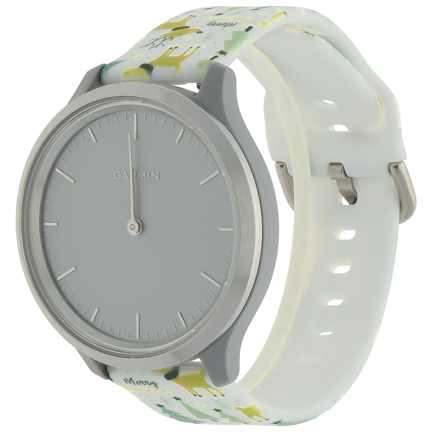 Samsung Galaxy Watch Print Sport Strap - Christmas Tree White