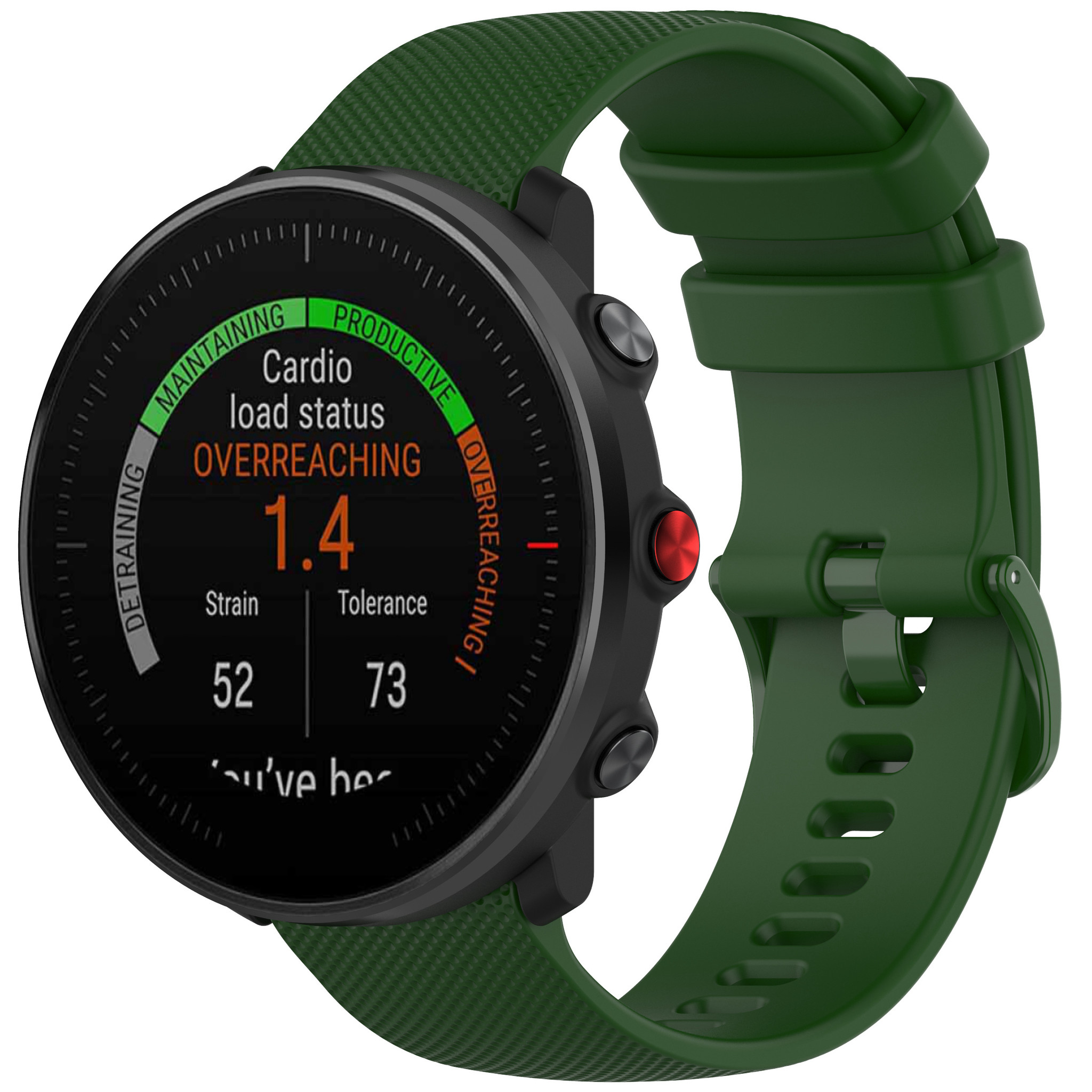 Polar Vantage M / Grit X Sport Buckle Strap - Green