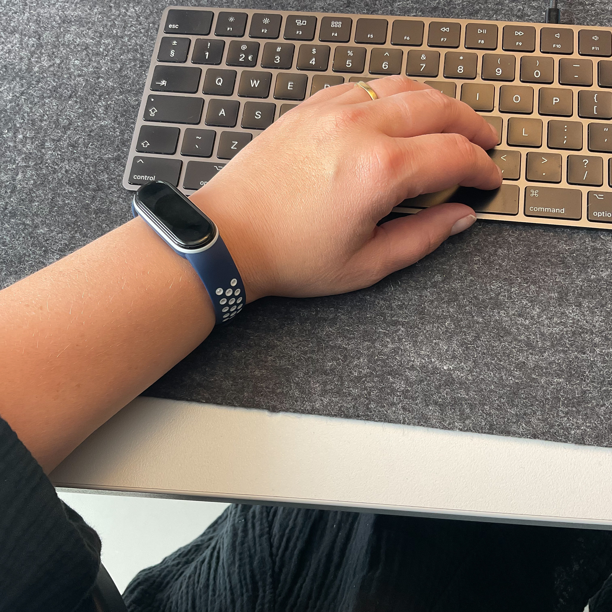 Xiaomi Mi 5/6 Double Sport Strap - Blue White