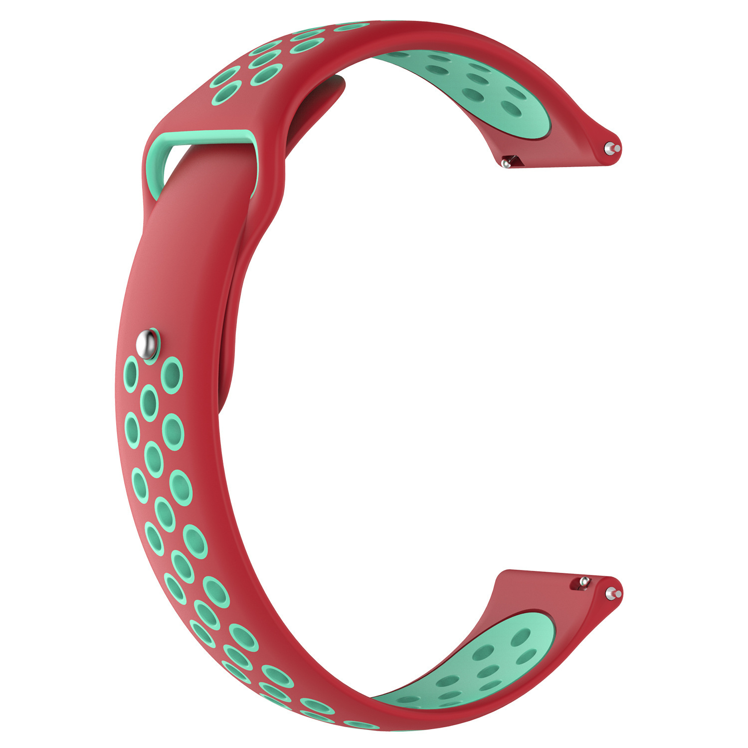 Polar Ignite Double Sport Strap - Red Teal