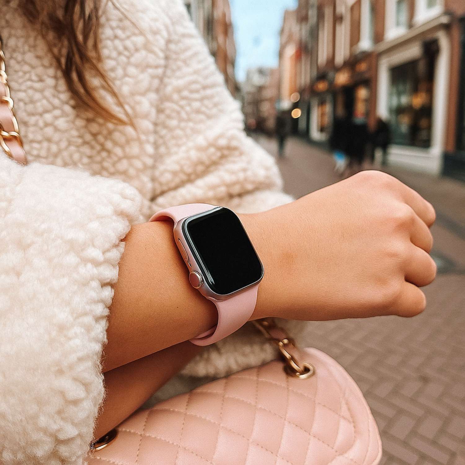 Apple Watch Sport Strap - Light Pink