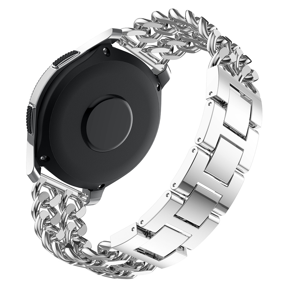 Samsung Galaxy Watch Cowboy Steel Link Strap - Silver