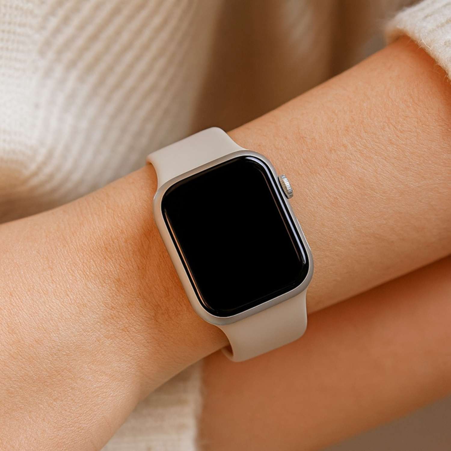 Apple Watch Sport Strap - Stone Brown