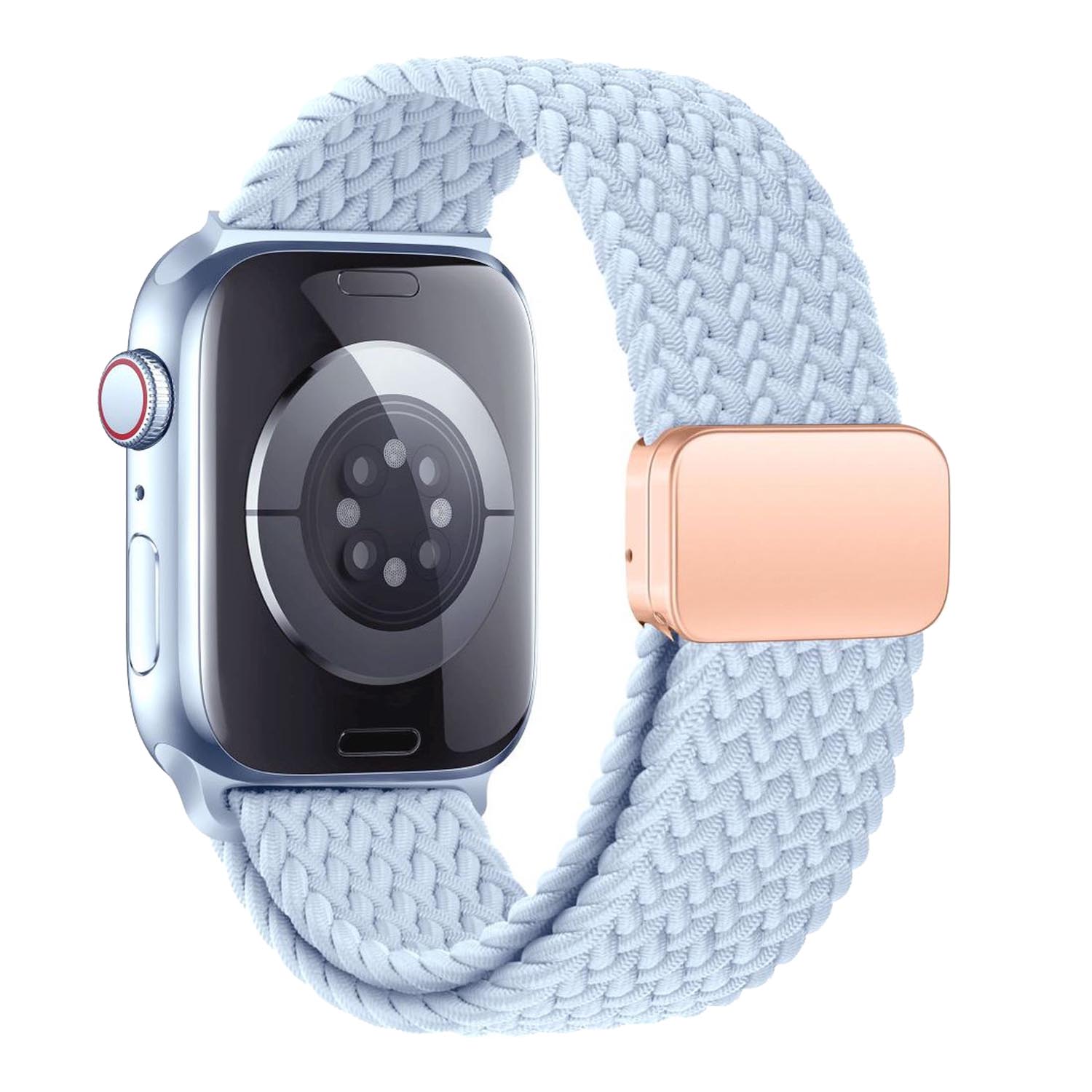 Apple Watch strap Zyra - nylon - light blue