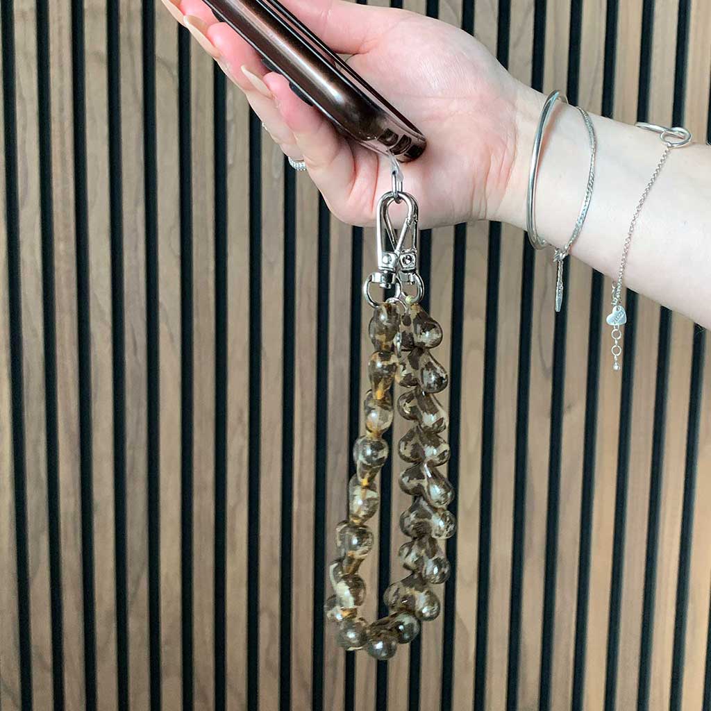 Cell phone chains Heart