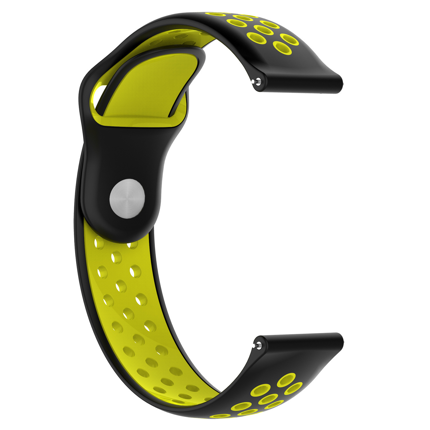 Polar Vantage M / Grit X Dual Sport Strap - Black Yellow