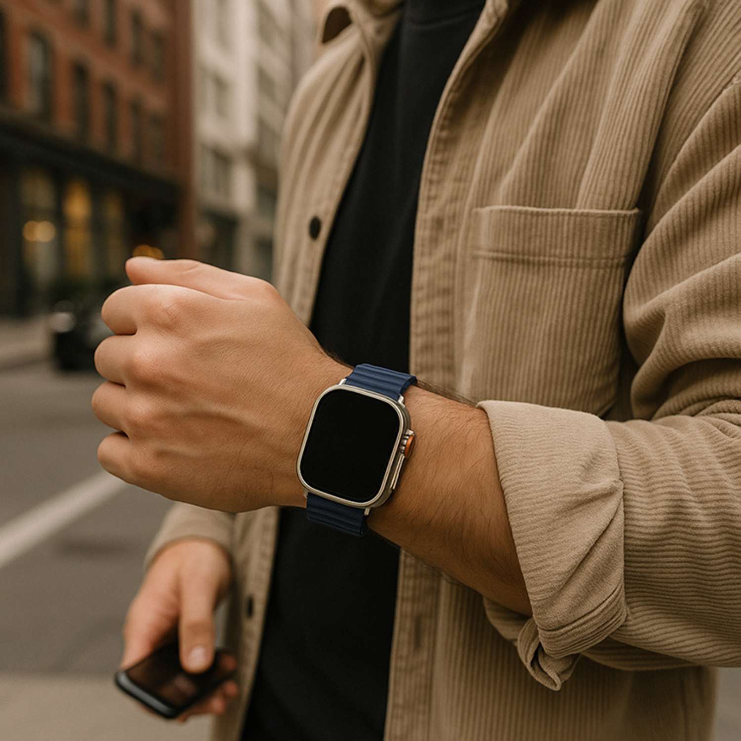 Apple Watch Sport Ocean Strap - Midnight Blue