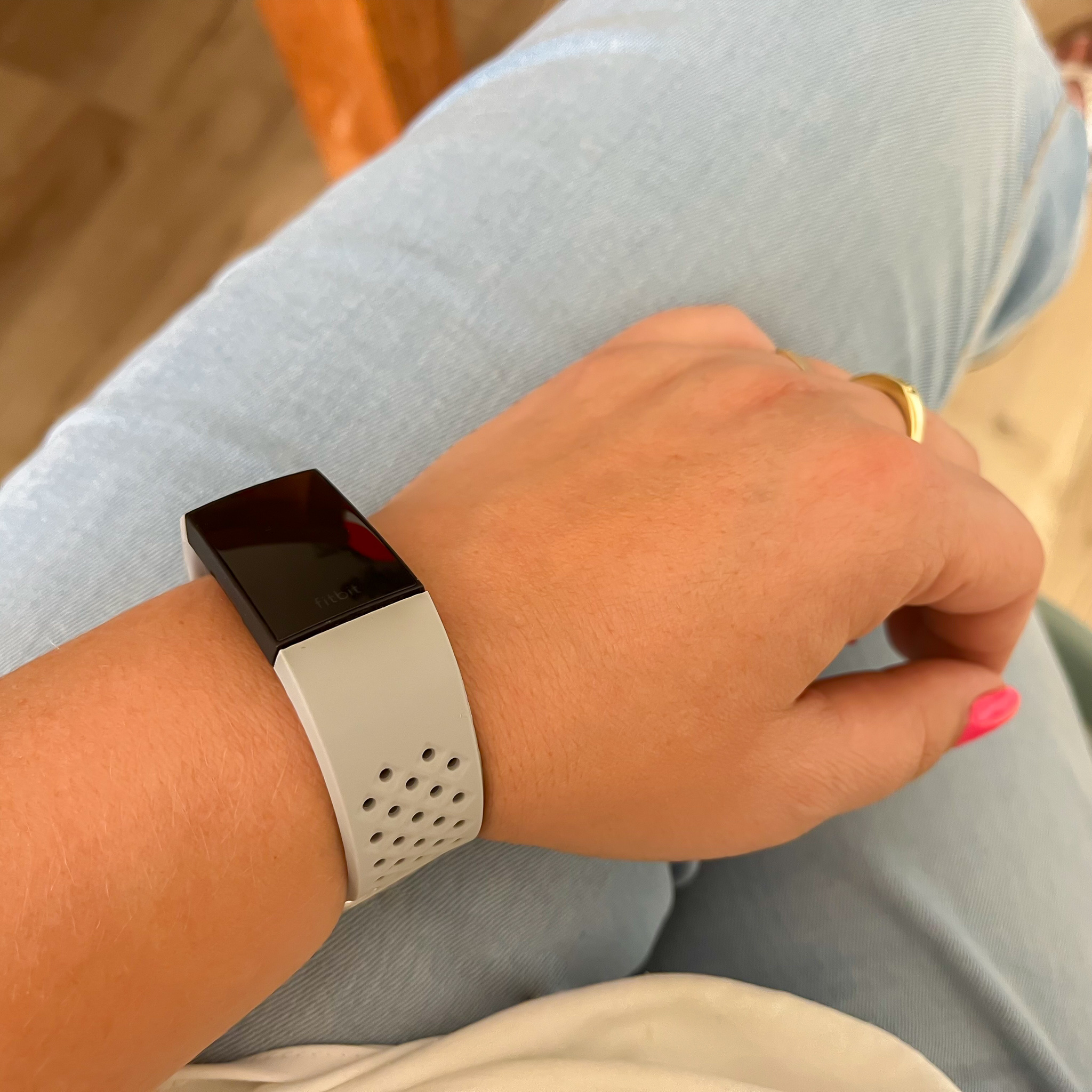 Fitbit Charge 3 &Amp; 4 Sport Point Strap - Grey