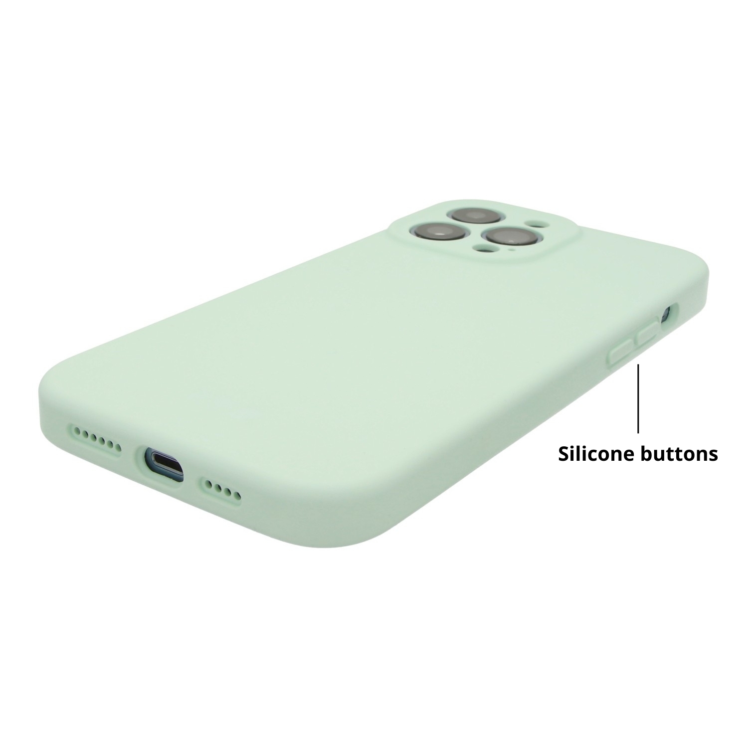 iPhone 13 case Coloree - silicone - green