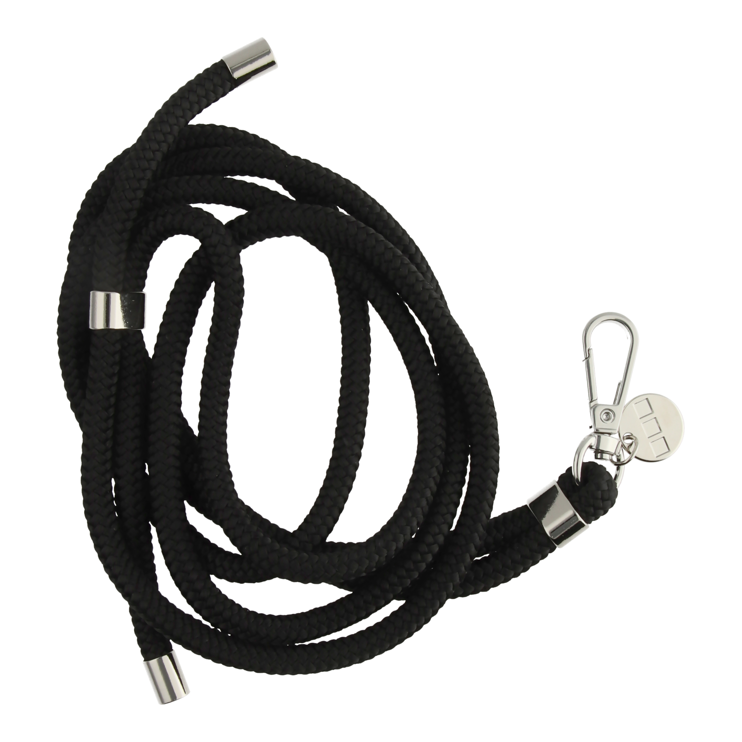 Cell phone chains Longa - black - silver