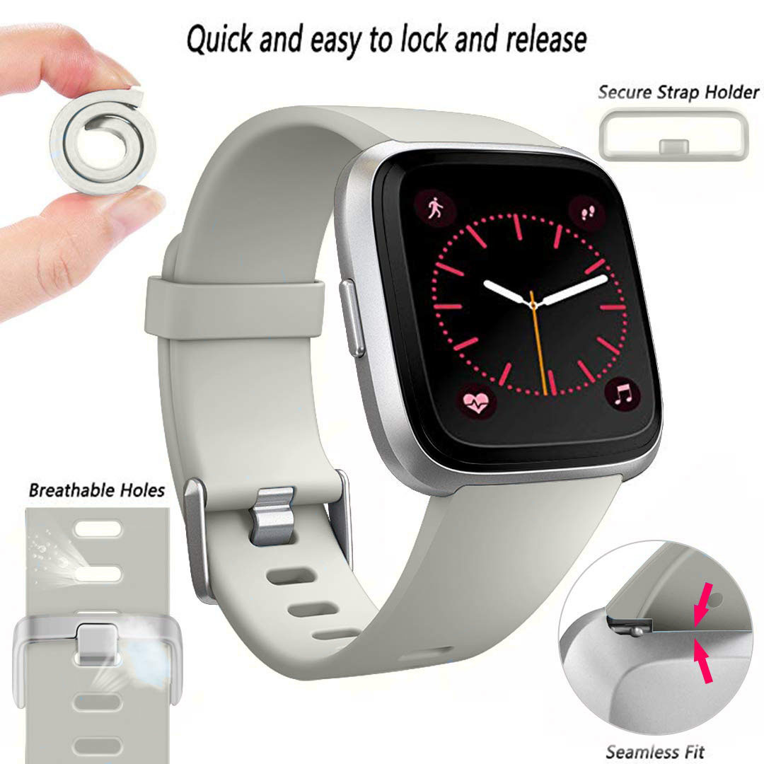 Fitbit Versa Sport Strap - Light Grey
