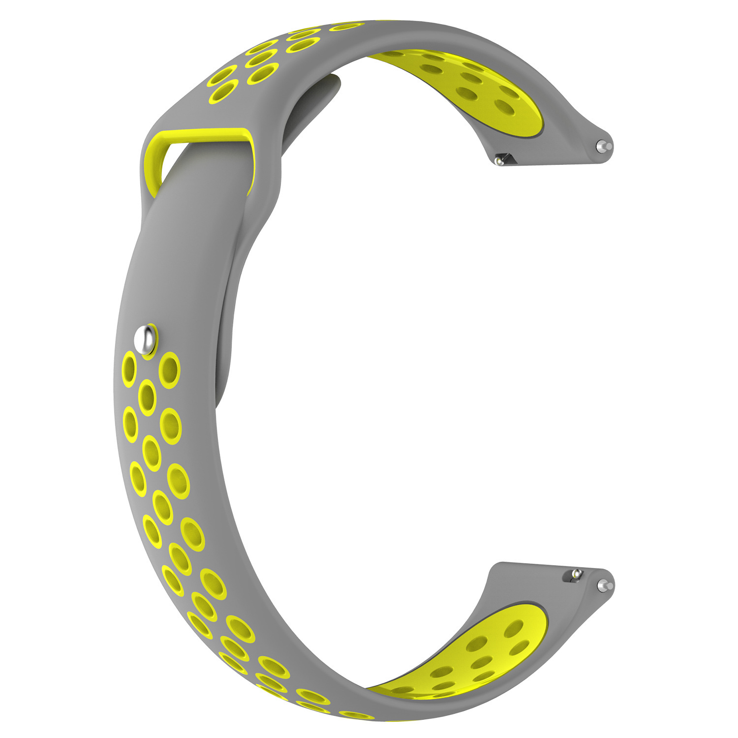 Polar Vantage M / Grit X Dual Sport Strap - Grey Yellow