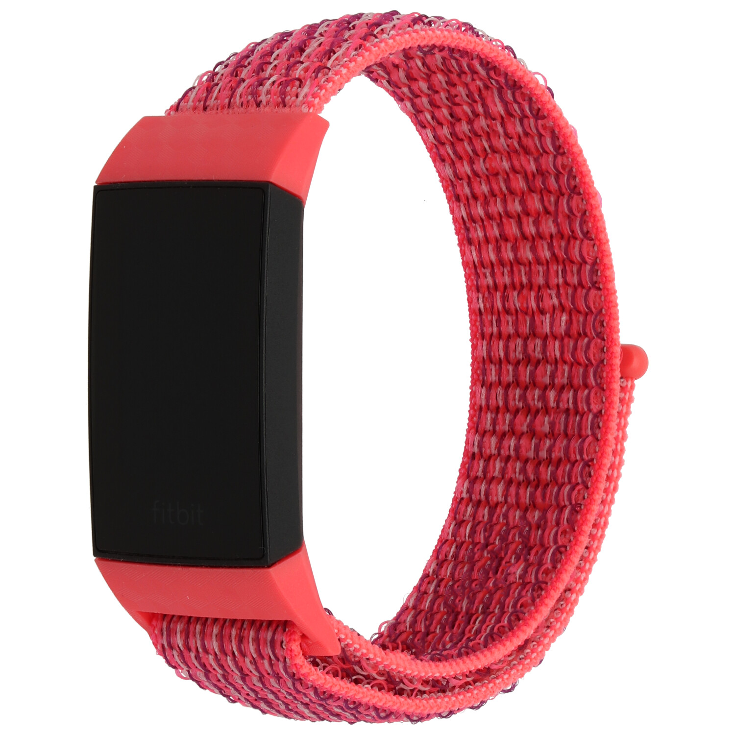 Fitbit Charge 3 &Amp; 4 Nylon Strap - Hibiscus