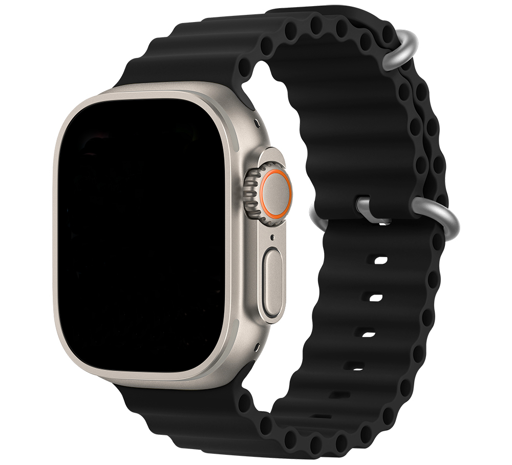 Apple Watch Sport Ocean Strap - Black