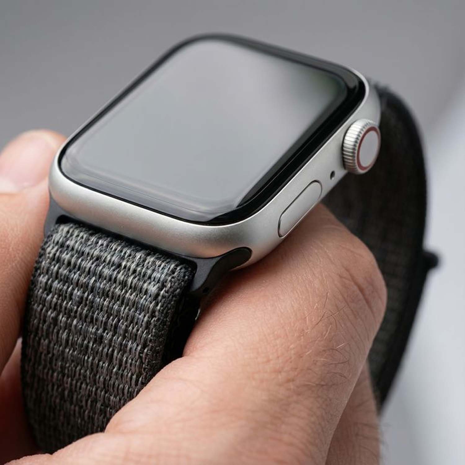 Apple Watch Nylon Sport Loop Strap - Storm Grey