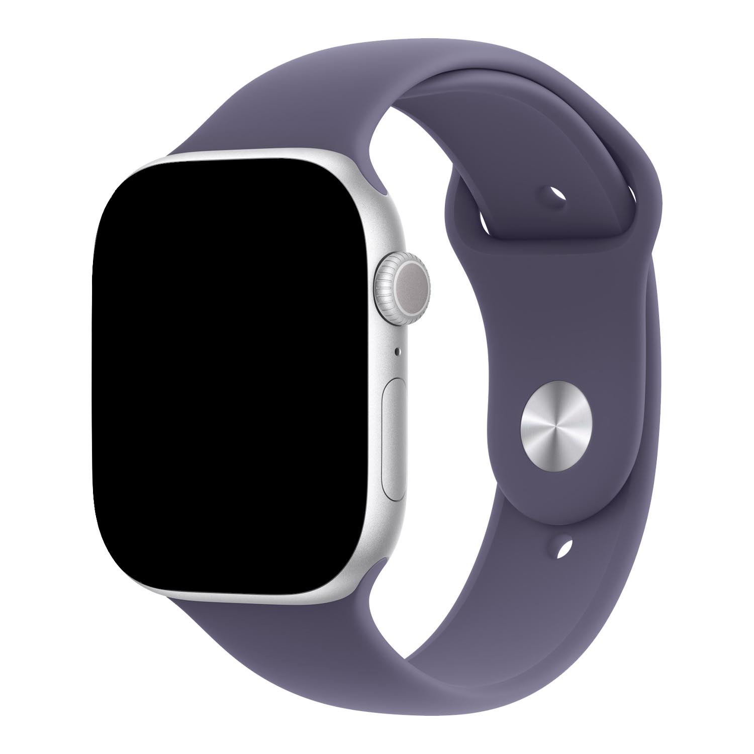 Apple Watch strap - silicone - soft purple