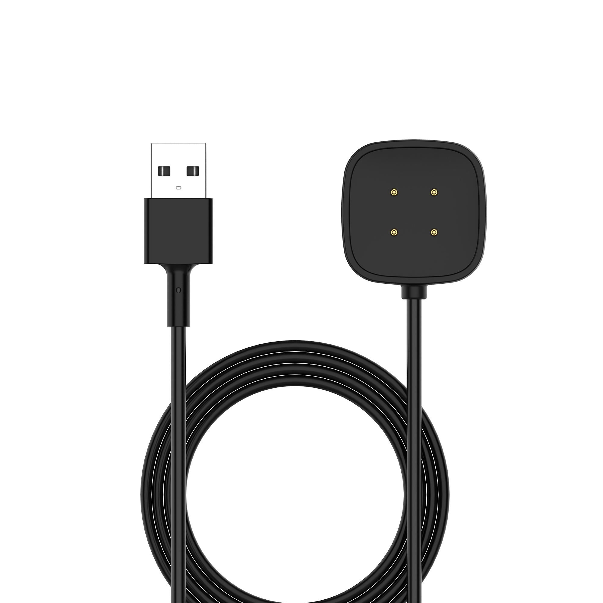 Fitbit Versa 3 / Sense Usb Charger - Black