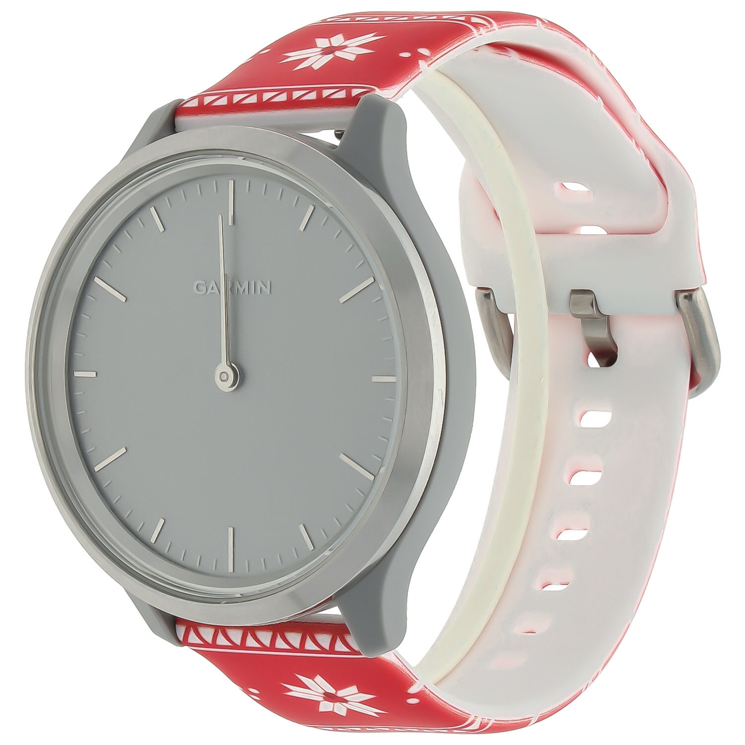 Garmin Vivoactive / Vivomove Print Sport Strap - Poinsettia Red