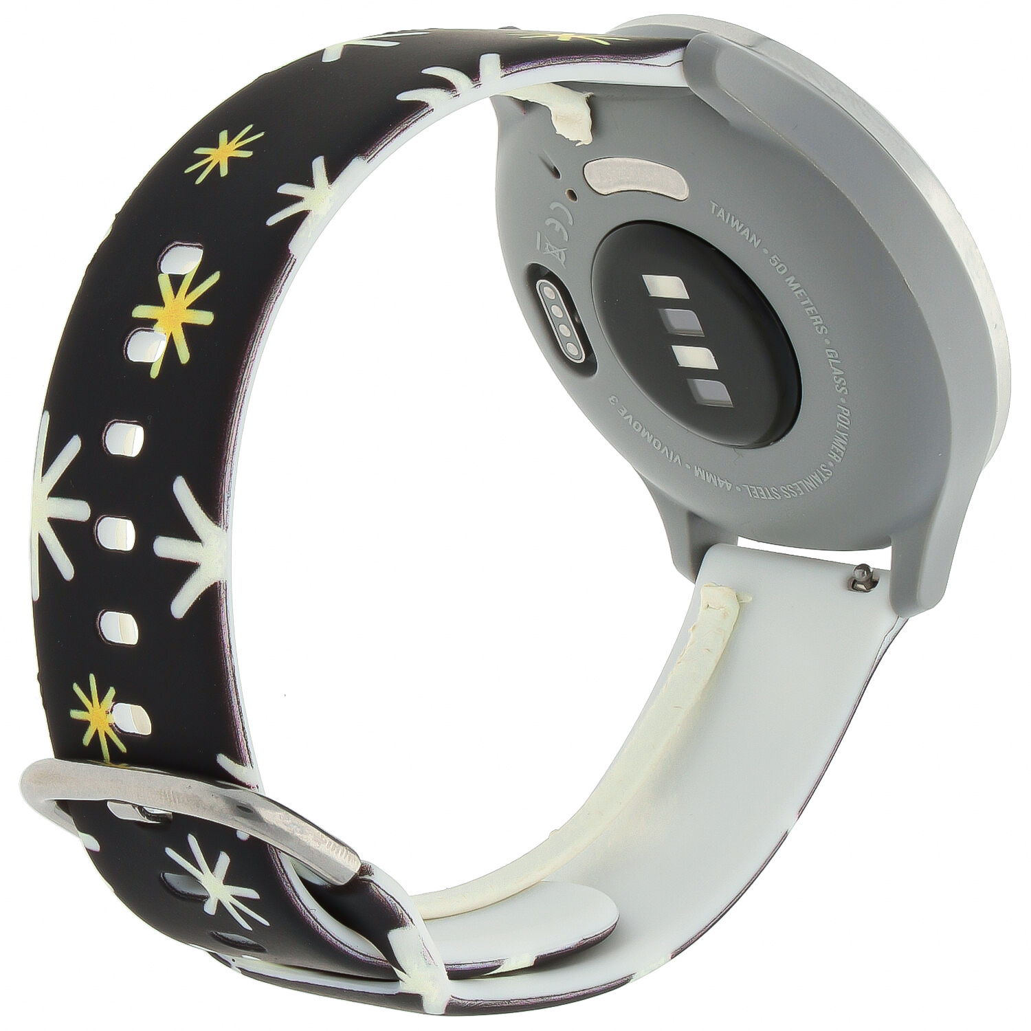 Polar Print Sport Strap - Christmas Black