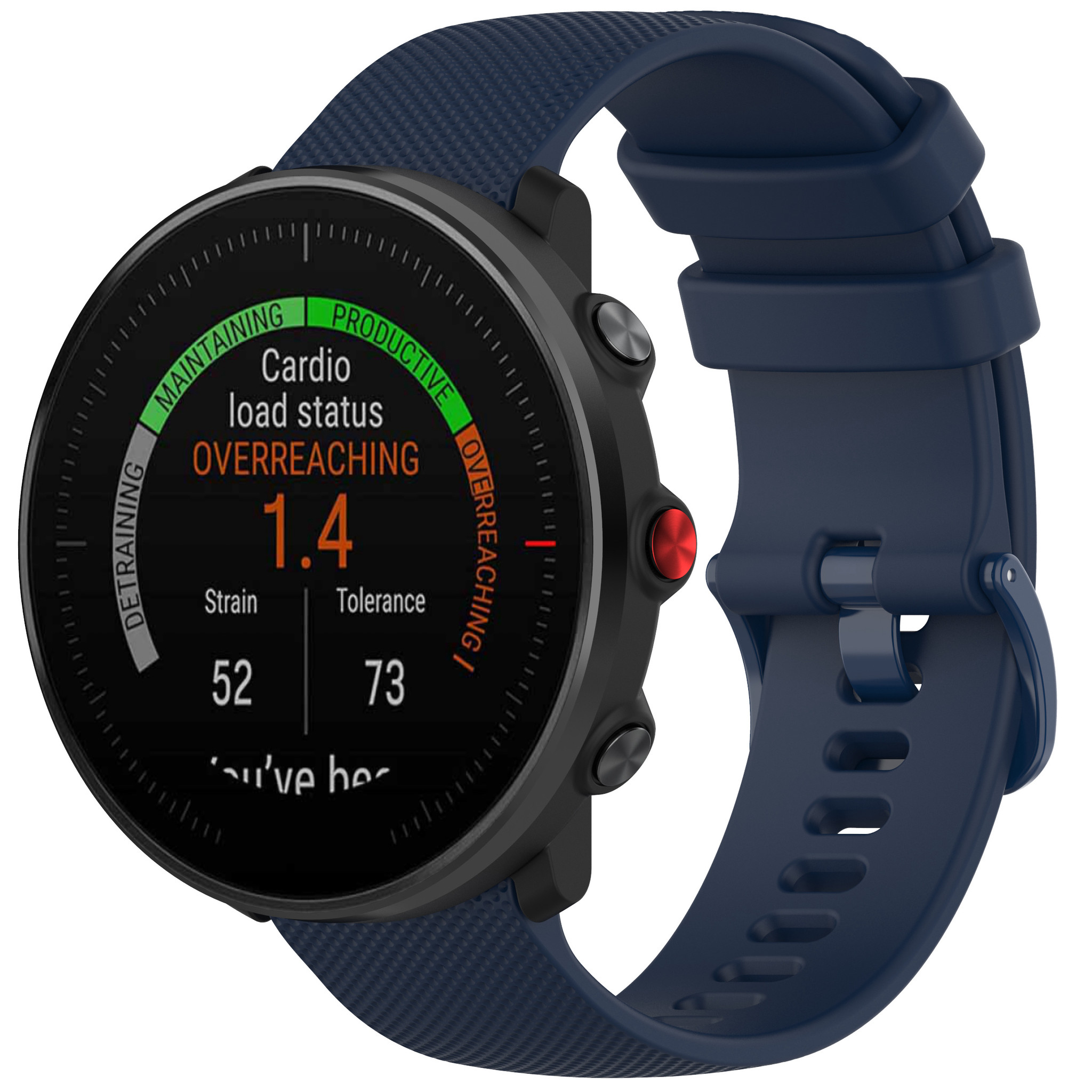 Polar Vantage M / Grit X Sport Buckle Strap - Navy Blue