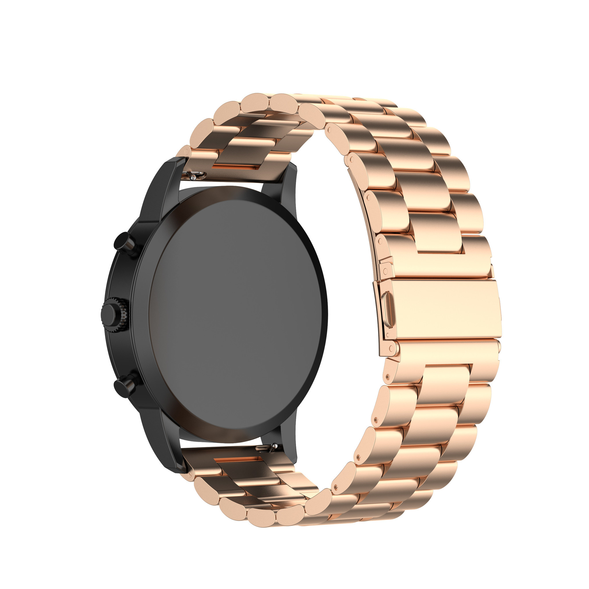Polar Ignite Beads Steel Link Strap - Rose Gold