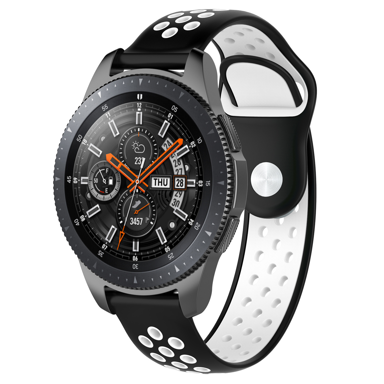 Huawei Watch Gt Double Sport Strap - Black White