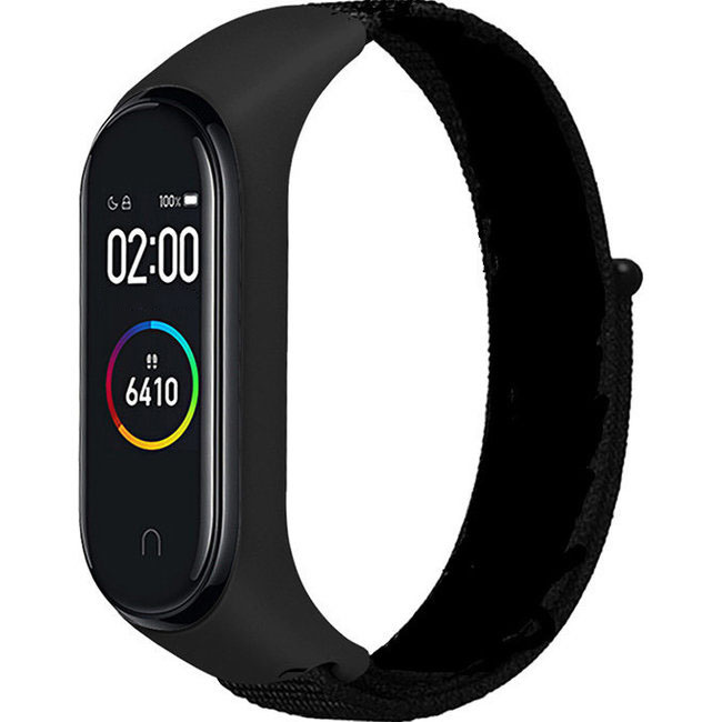 Xiaomi Mi 3/4/5/6 Nylon Sport Strap - Black