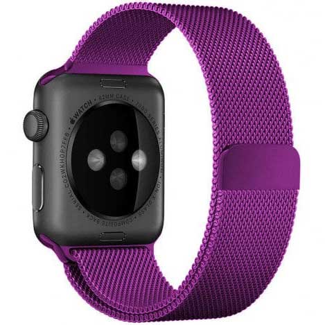 Apple Watch Milanese Strap - Purple