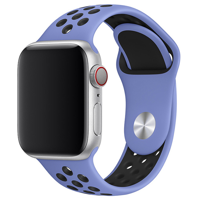 Apple Watch Double Sport Strap - Royal Pulse Black