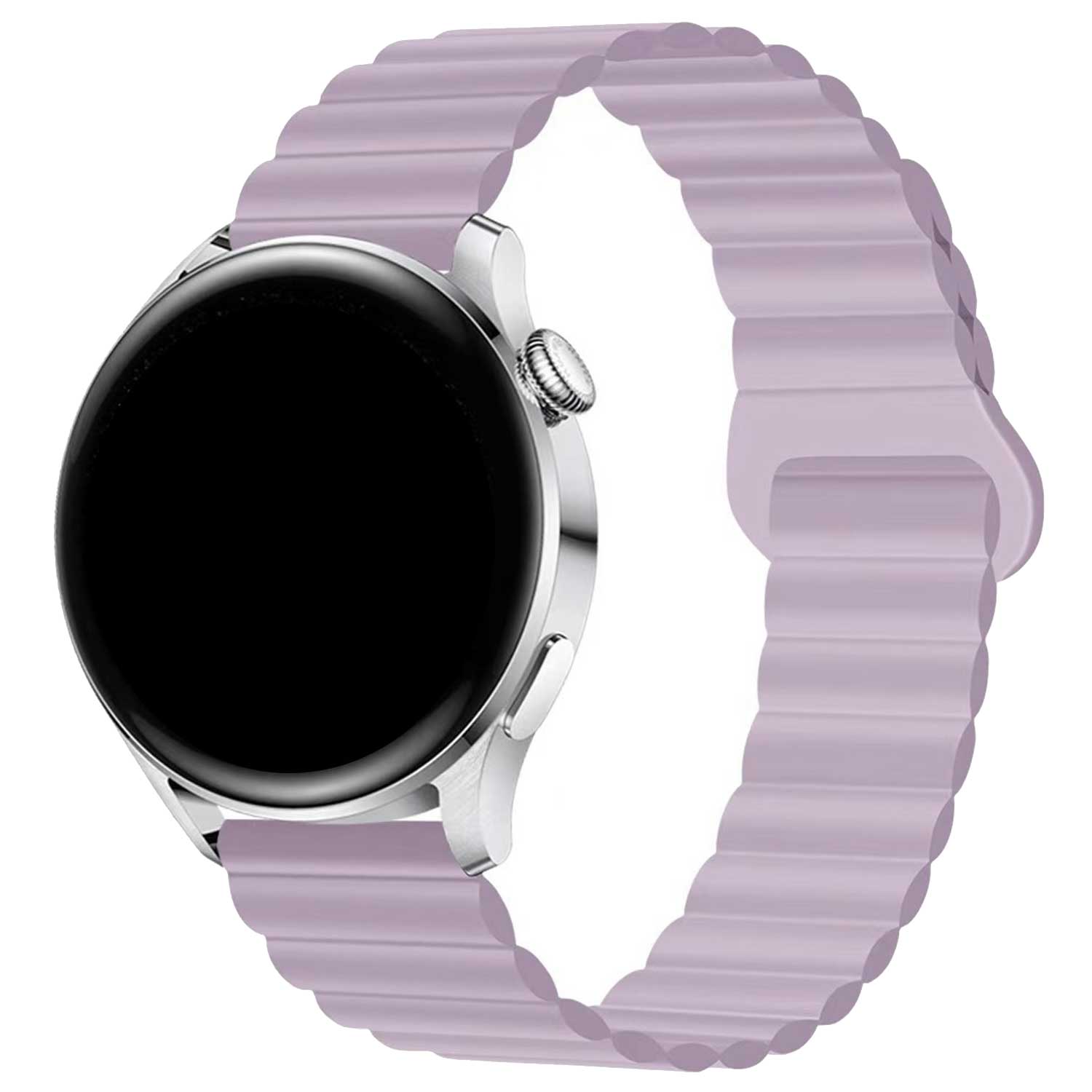 Samsung Galaxy Watch 6 Classic Magnetic Silicone Strap - Purple