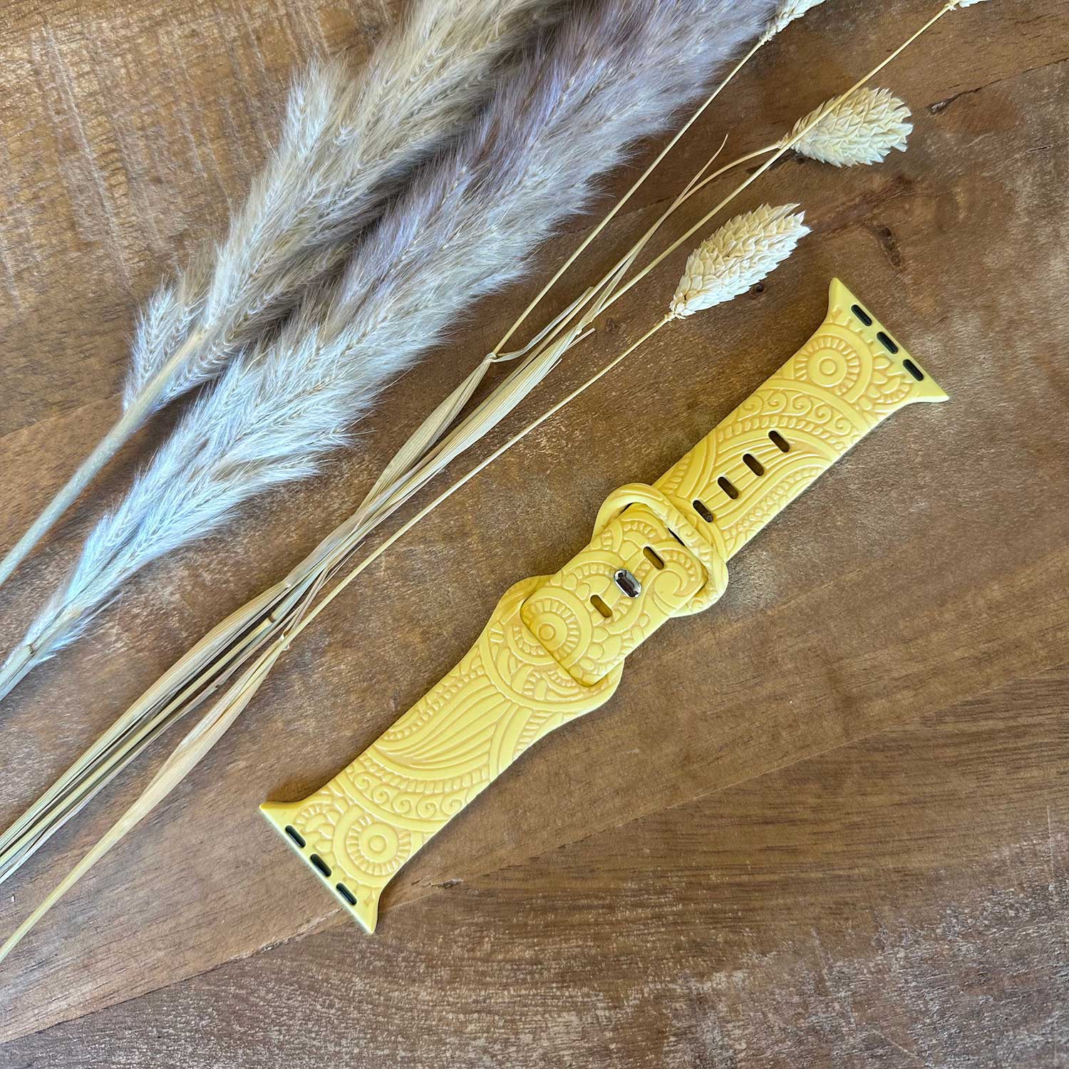 Apple Watch Print Sport Strap - Ibiza Yellow