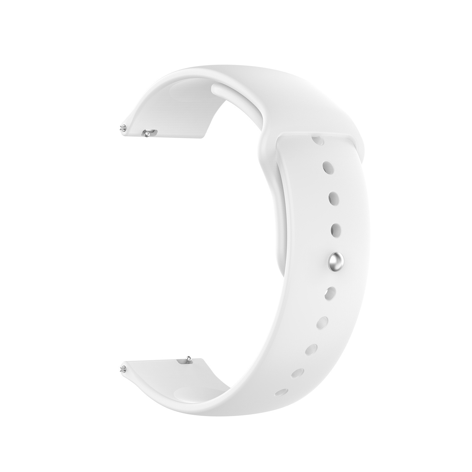 Polar Vantage M / Grit X Silicone Sport Strap - White