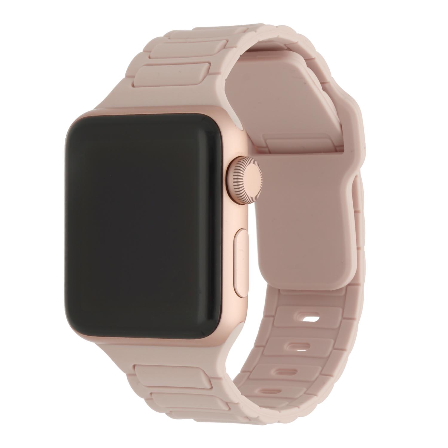 Apple Watch strap Raveo - silicone - light pink