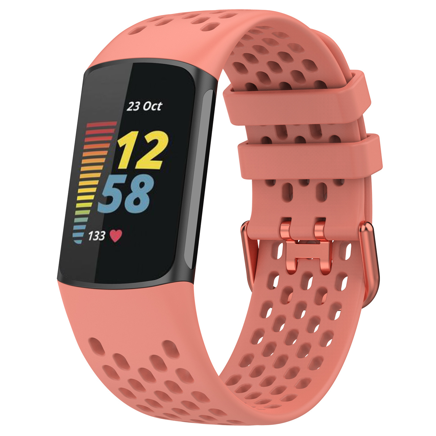 Fitbit Charge 5 Sport Point Strap - Pink