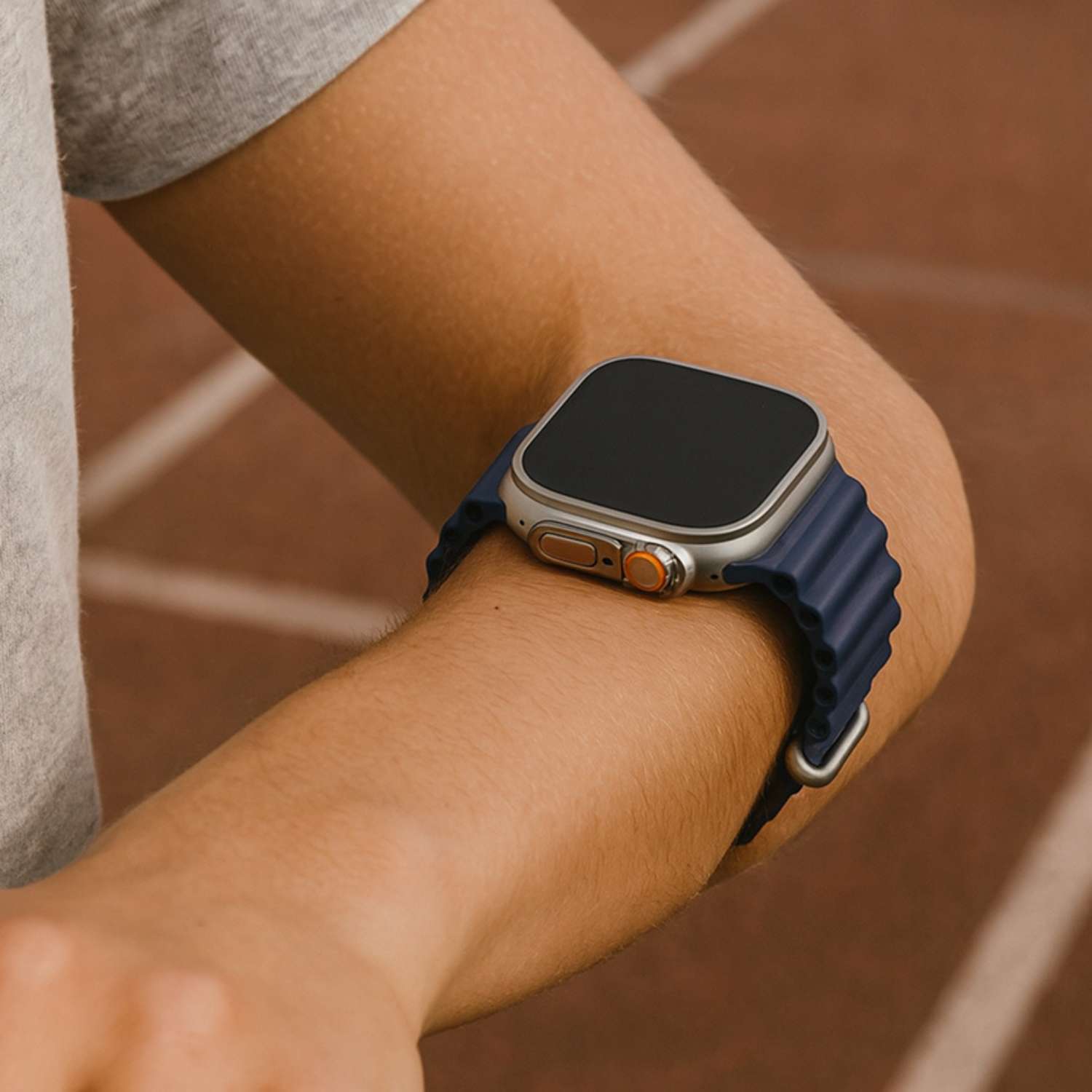 Apple Watch Sport Ocean Strap - Midnight Blue