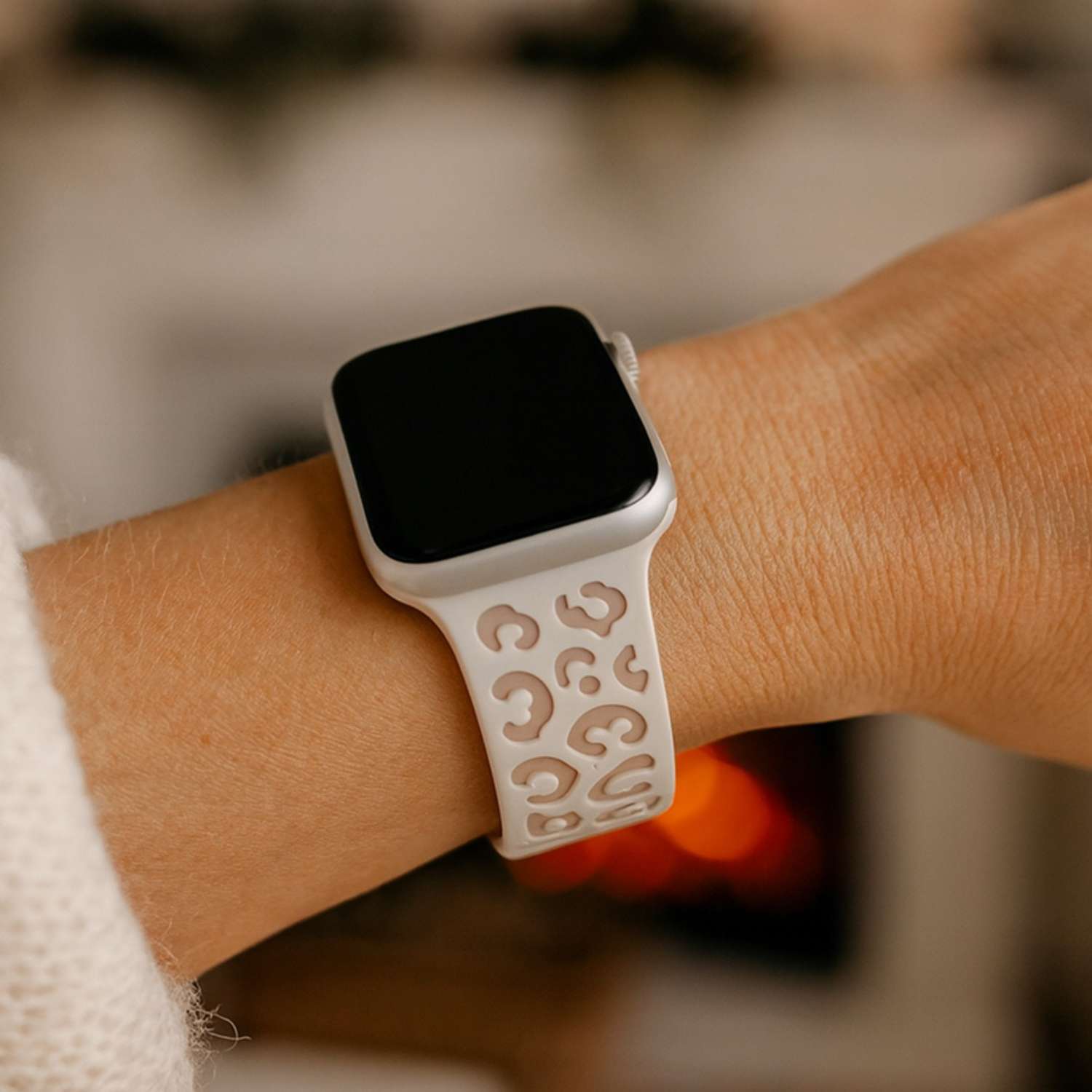 Apple Watch Silicone leopard Wild strap
