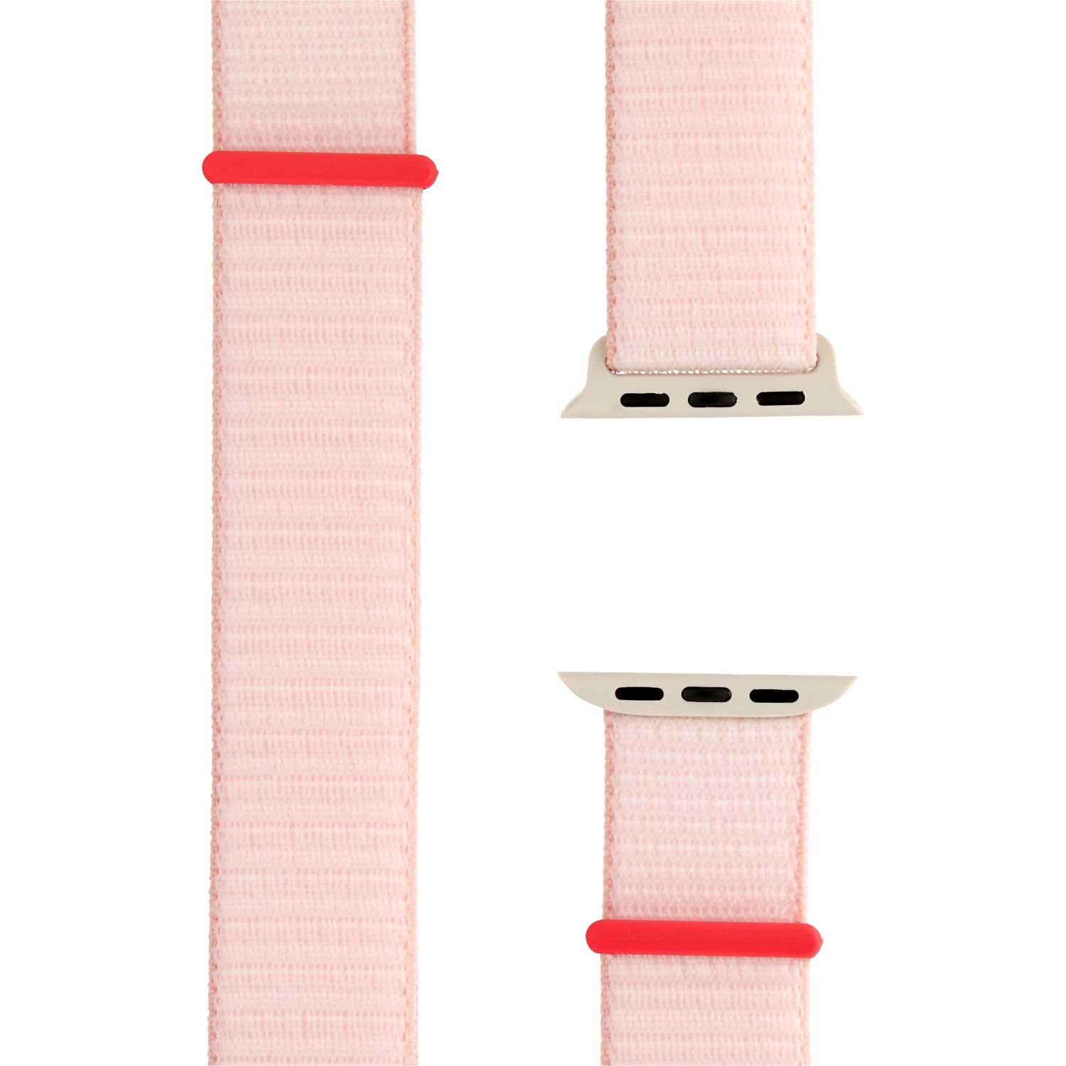 Apple Watch Nylon Sport Loop Strap - Light Pink