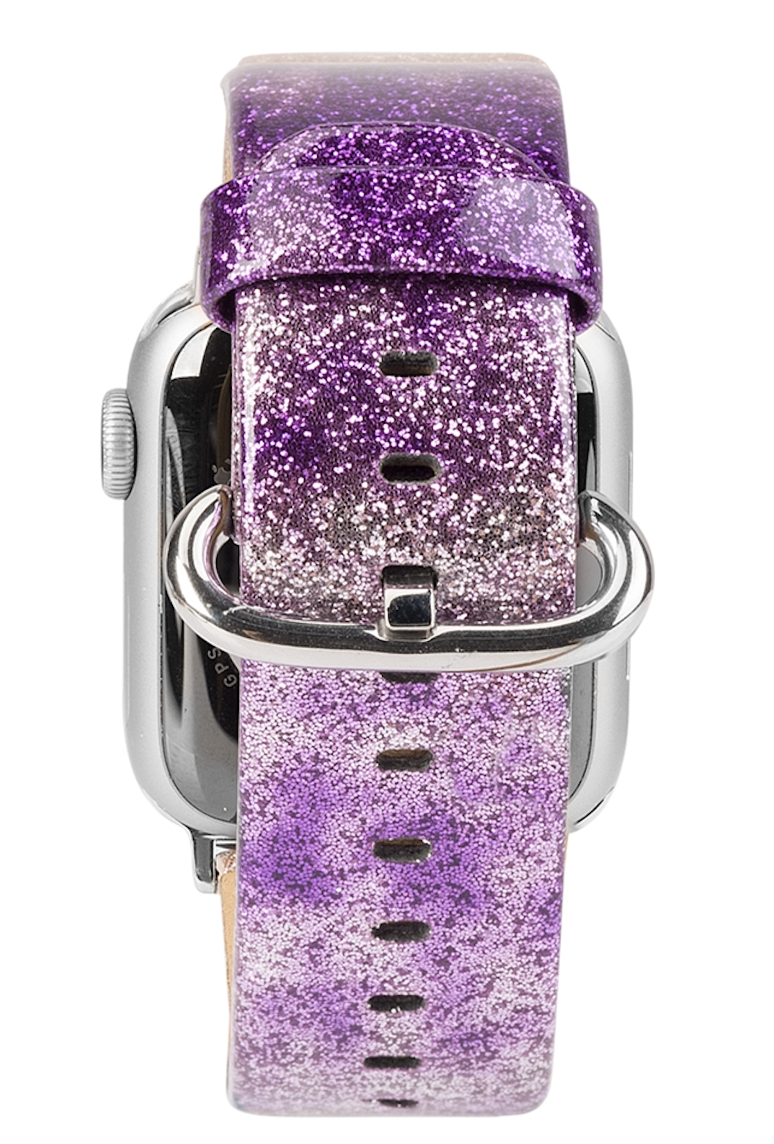 Apple Watch Leather Glitter Strap - Purple