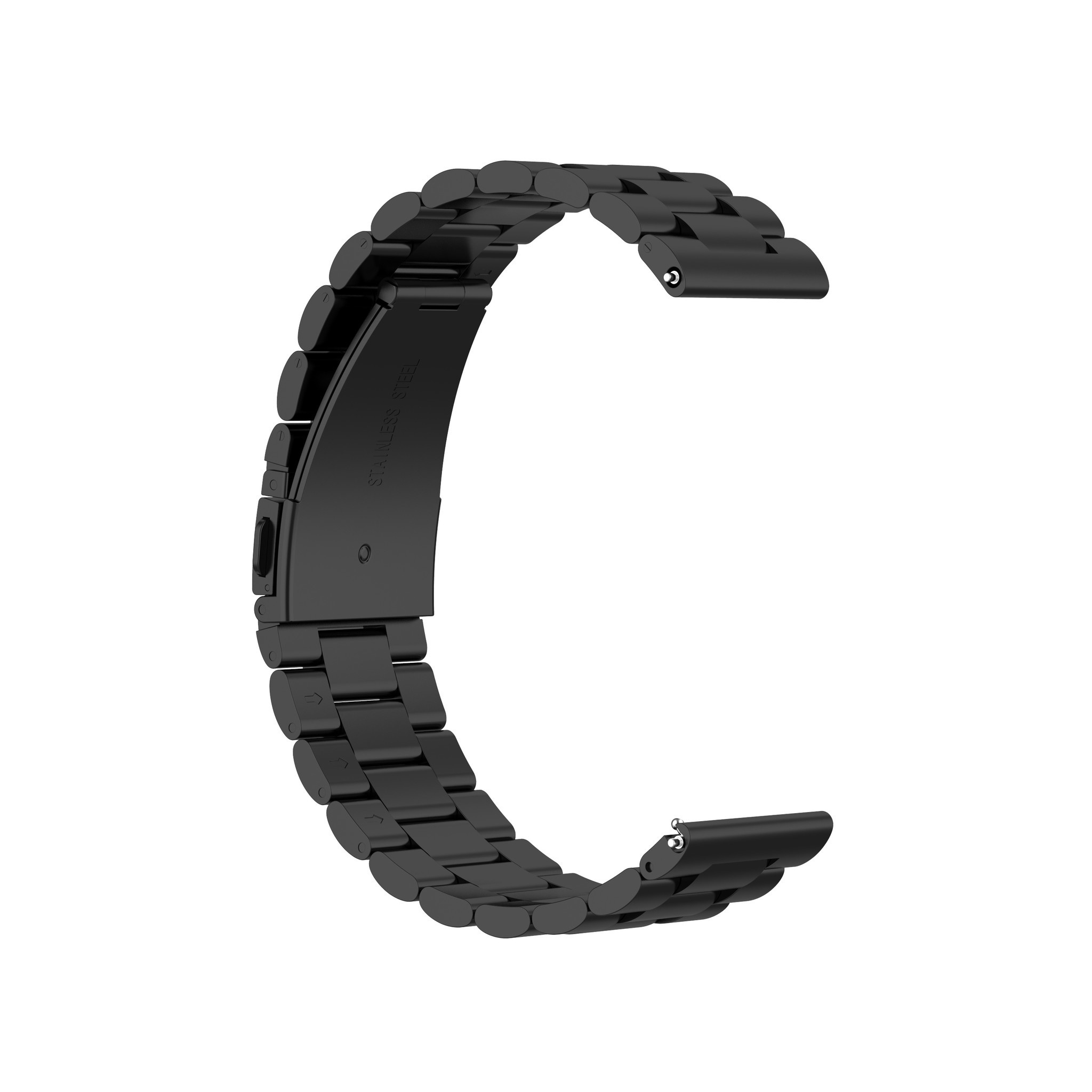 Polar Ignite Beads Steel Link Strap - Black