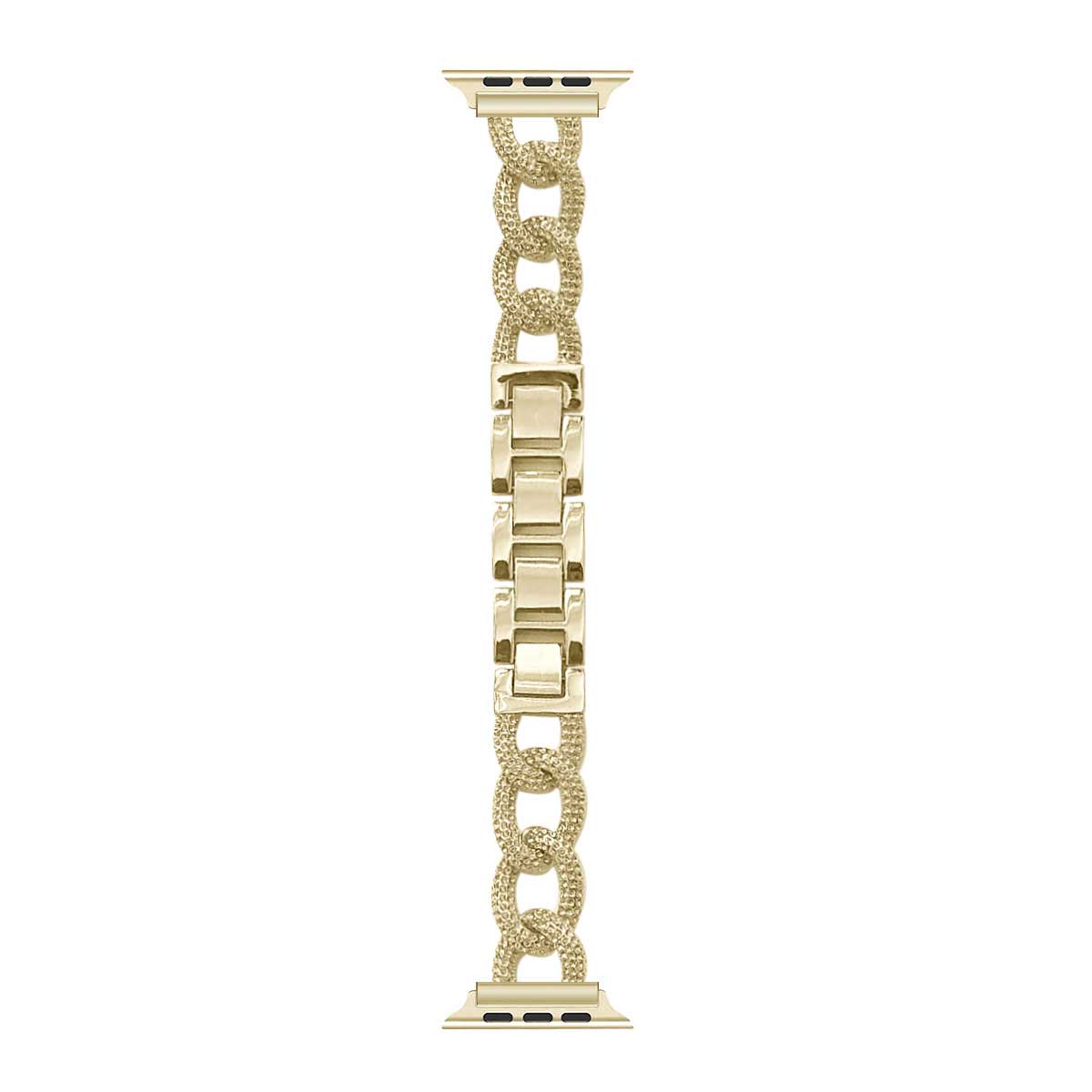  Apple Watch Steel link Chain Strap - gold