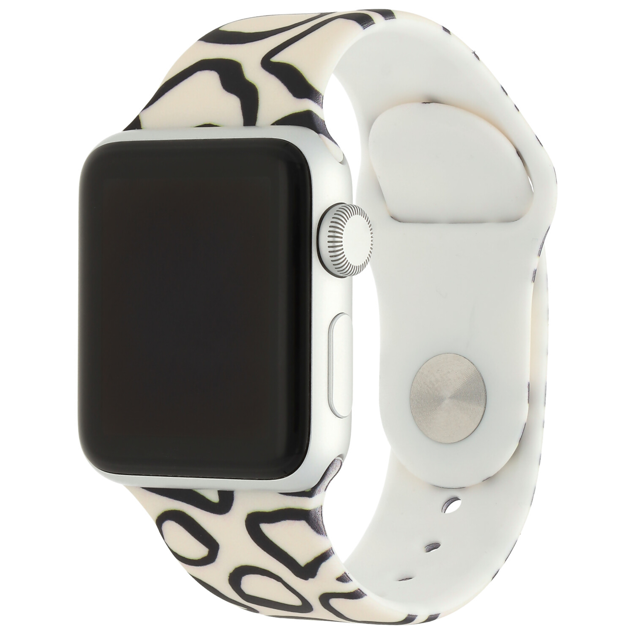 Apple Watch Print Sport Strap - Giraffe Beige
