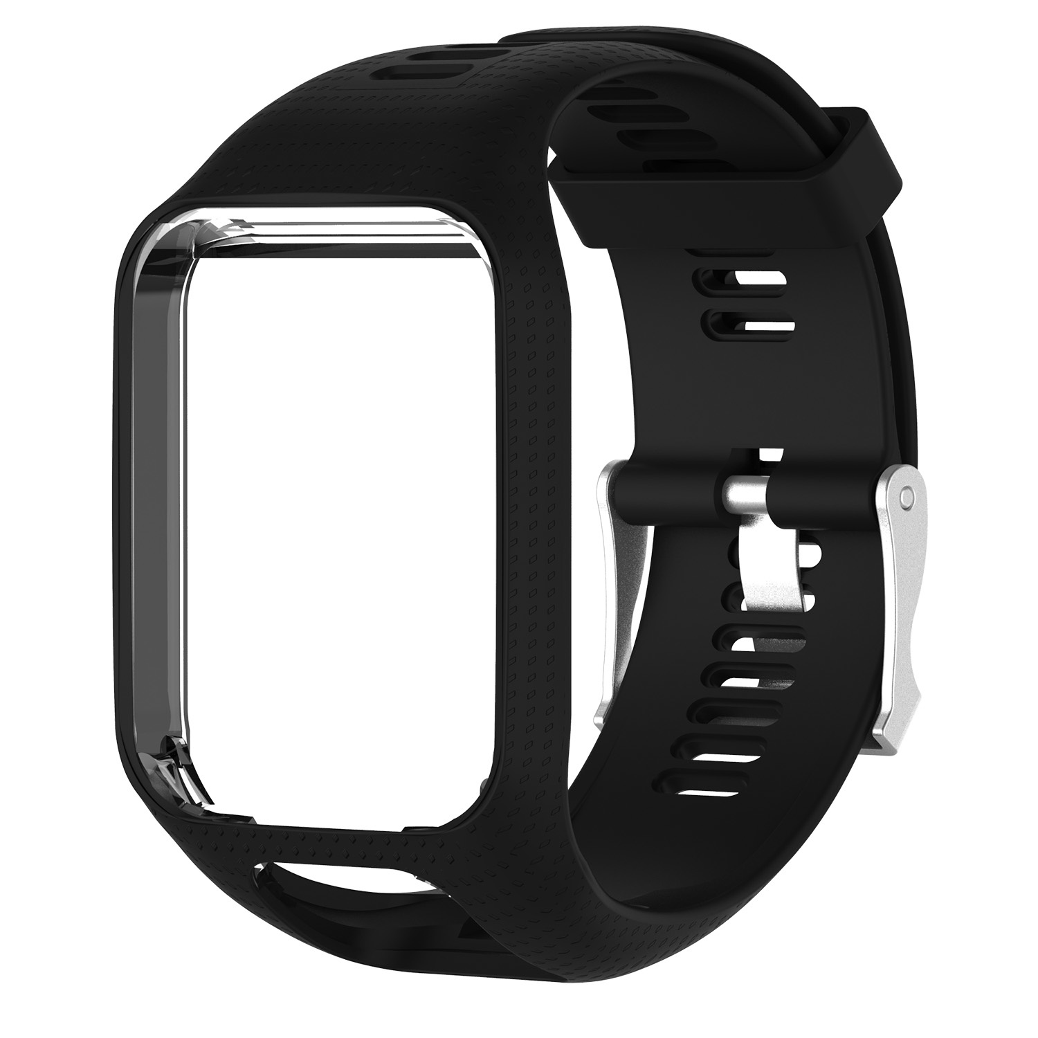 Tomtom Runner / Spark / Adventure Sport Buckle Strap - Black