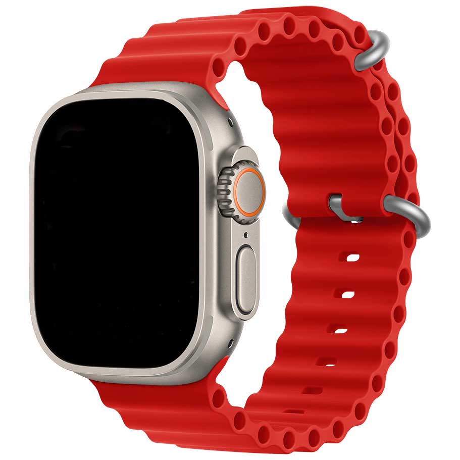 Apple Watch Sport Ocean Strap - Red