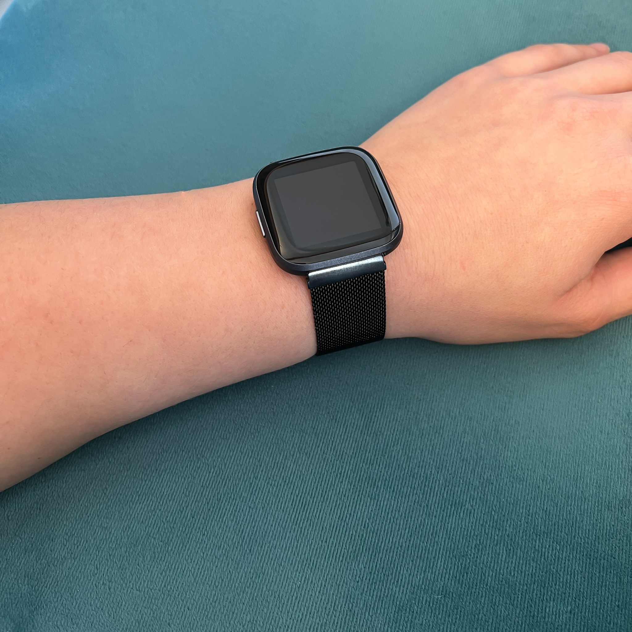 Fitbit Versa Milanese Strap - Black